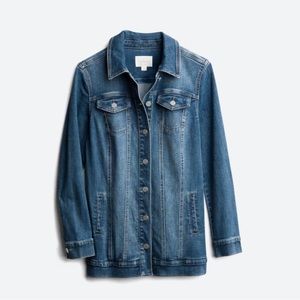 Magnolia Grace Long Length Denim Jacket